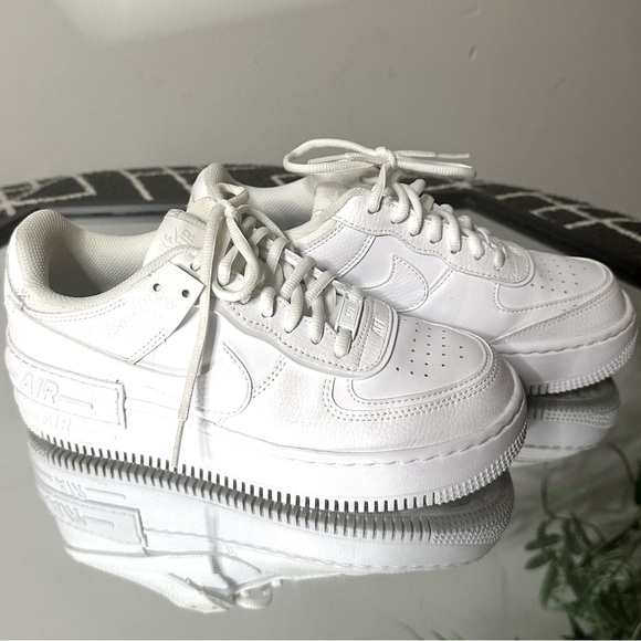 SOLD ALREADY ๐ Nike Air Force 1 Shadow Triple White - Picture 5 of 5